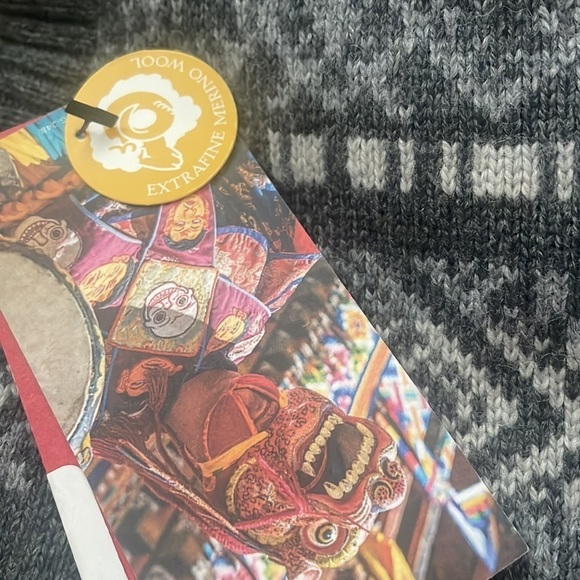 Sherpa Adventure Gear Paro Skirt Gray Merino Wool bottom New Sz Sm - Picture 3 of 7